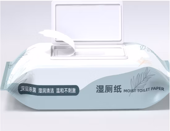 Adult Flushable Clean Cotton Paperwet Wipes for Toilet
